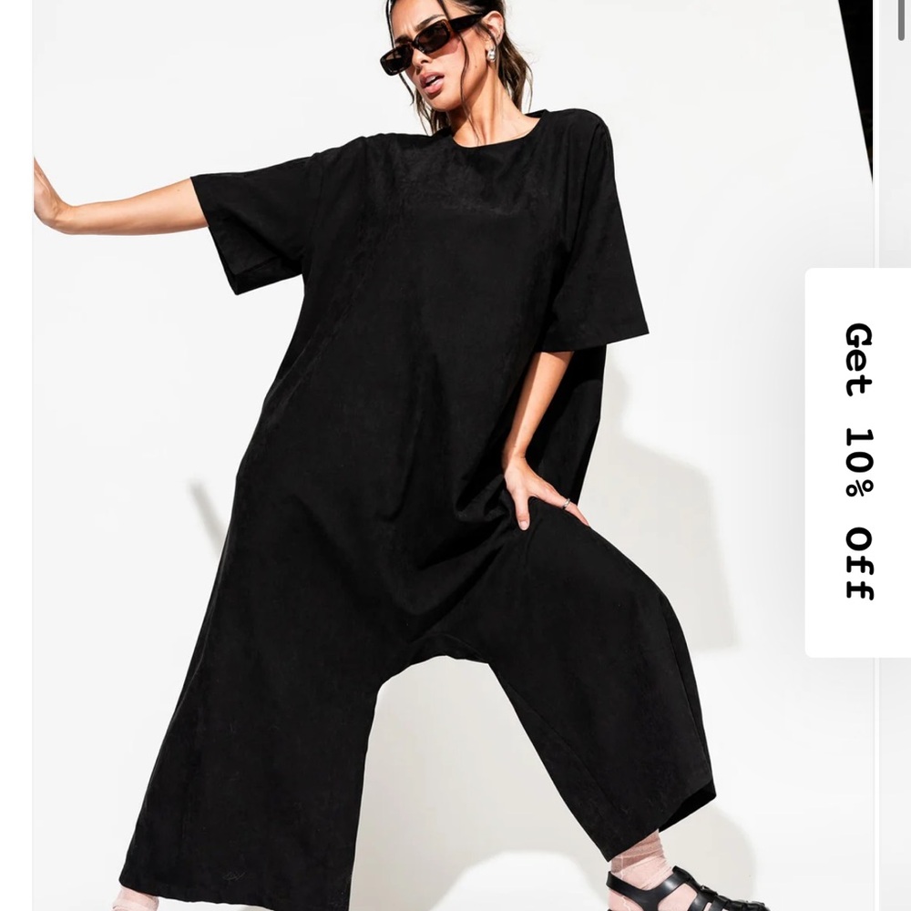 DRESSED IN LALA IYKYK HAREM JUMPSUIT